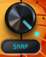 FKA AutoWah Feel knob set to Snap